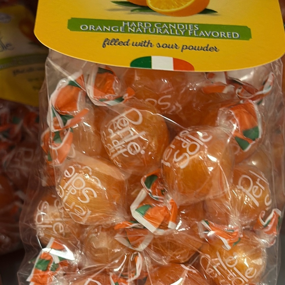 Perle di Sole Orange Hard Candies